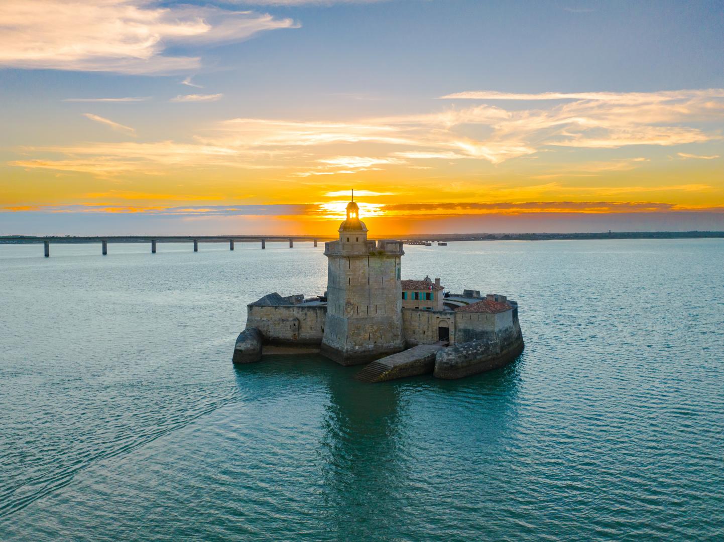 Fort Louvois Coucher de Soleil