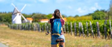 Vélo en Marennes-Oléron. Crédit : Arthur Habudzik