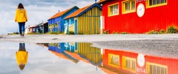 Cabañas en la isla de Oléron