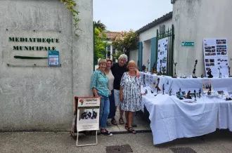 Exposition-vente de l'association Kambavenir_Saint-Denis-d'Oléron