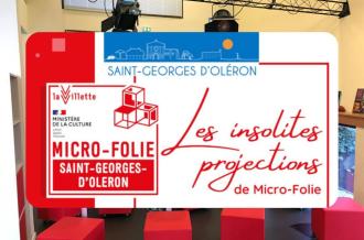 Insolite projection à la Micro-Folie de Saint-Georges-d'Oléron