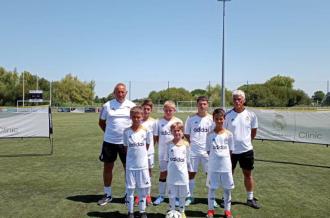 Stage de football de la Fundación Real Madrid Clinics