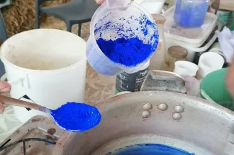 Stage éco-habitat : peintures naturelles, enduits minéraux_Le Grand-Village-Plage