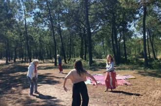 Danse libre entre plage et forêt avec Barbara Jorby  ­_Saint-Georges-d'Oléron