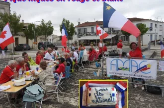 Pique-nique "Hommage au Canada et à l'Acadie"_Marennes-Hiers-Brouage