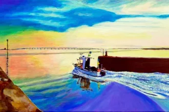 Exposition peinture Donald Eaton_Le Château-d'Oléron