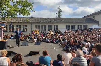 Théâtre de rue #4 - Slam de balles_Saint-Trojan-les-Bains