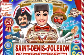 Théâtre de Guignol Au Château - Cie l'Univers des Marionnettes St Denis_Saint-Denis-d'Oléron