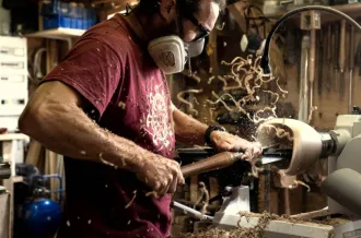 Exposition de tournage sur bois - Damien Maillet