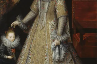 Infante Isabelle Claire Eugénie vers 1599 par Pourbis le jeune