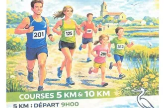 Course pédestre "Les Foulées des Marais"_Saint-Just-Luzac