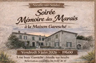 Soirée Mémoire des Marais/ Maison Garesché_Nieulle-sur-Seudre