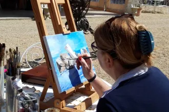 Salon d'art - Association Pierres d'Angles_Marennes-Hiers-Brouage