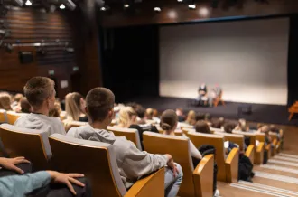 Conférence salle de cinéma