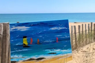 Exposition -Vente de tableaux_Le Château-d'Oléron