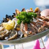 Fruits de mer et huître sur Marennes Oléron
