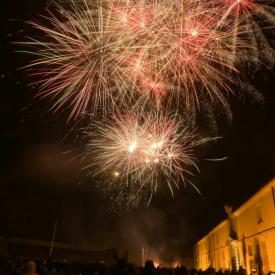 Feu d'artifice de fin d'année