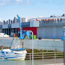 Visite de la Criée de la Cotinière