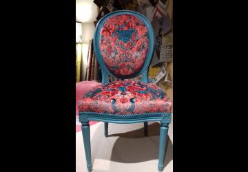 chaise style Louis XVI