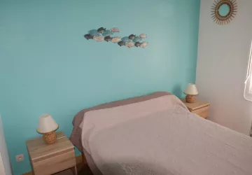 Chambre lit double