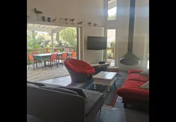Salon et terrasse