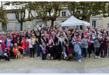 Marche et animations pour Octobre rose_Marennes-Hiers-Brouage