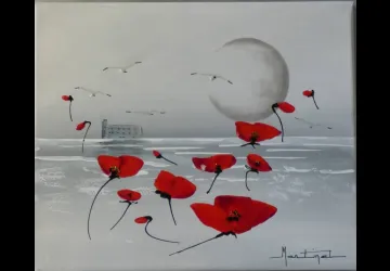 Mer et Coquelicots_Marennes-Hiers-Brouage