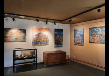 Exposition d'art : L'Heure bleue