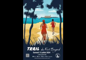 Affiche Trail du Fort Boyard 2024