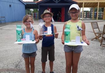 Atelier 7-12 ans la météo du sel au Port des Salines