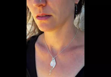 Collier argent