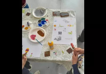 Atelier 4-6 ans : initiation à la gravure_Le Grand-Village-Plage