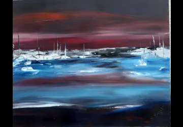 Exposition de peinture - Nicole Bazert_Saint-Pierre-d'Oléron