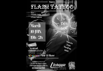 Soirée Flash Tattoo à L'Echoppe