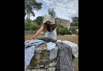 Atelier 4-6 ans : La grande lessive_Le Grand-Village-Plage