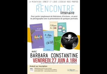 Rencontre avec Barbara Constantine