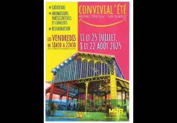 Convivial'été - Animations, concerts et marché de créateurs_Marennes-Hiers-Brouage