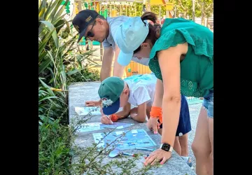 Rallye des P'tits Drôles (4 à 6 ans) de la Plage de Gatseau : chasse au trésor grandeur nature et animée