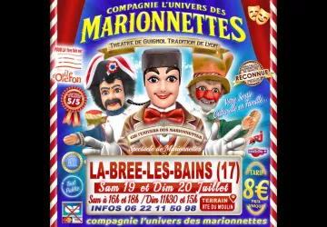 Théâtre de Guignol La Brée - Cie l'Univers des Marionnettes_La Brée-les-Bains