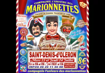 Théâtre de Guignol Au Château - Cie l'Univers des Marionnettes St Denis_Saint-Denis-d'Oléron