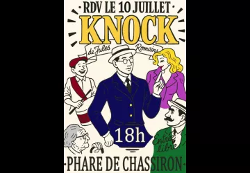 Pièce de théâtre Knock à Chassiron_Saint-Denis-d'Oléron