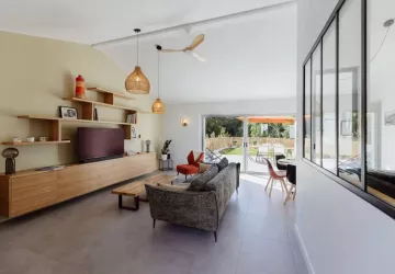 Pièce de vie Villa Dolusienne_Dolus-d'Oléron