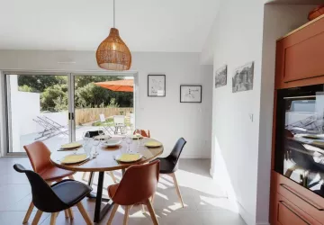 Salle à manger Villa Dolusienne_Dolus-d'Oléron