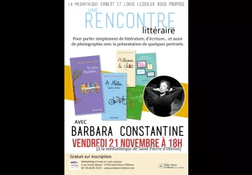 Rencontre littéraire avec Barbara Constantine