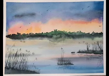 Exposition de peintures Sophie Laboulandine_Saint-Trojan-les-Bains