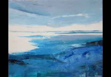 Exposition de peintures association Lachatellerie_Saint-Trojan-les-Bains