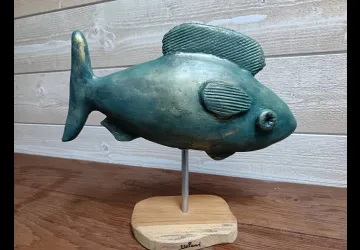 Exposition de peinture et sculpture Dominique Bauruel et Brigitte Belaud_Saint-Trojan-les-Bains