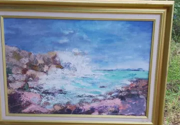 Exposition de peinture Isabelle Guibert_Saint-Trojan-les-Bains