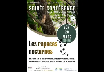 Soirée conférence "Les rapaces nocturnes"