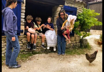Animation en famille - Visite touche-à-tout_Le Grand-Village-Plage